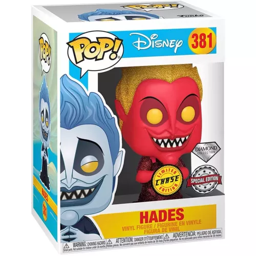 Funko Pop! Hades #381 Red Chase Diamond Collection Box