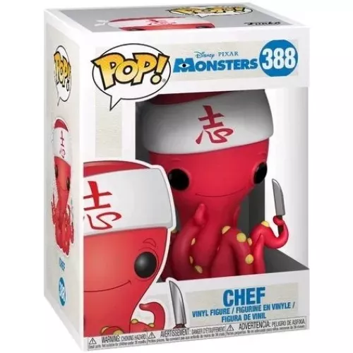 Funko Pop! Chef #388 Disney Pixar Monsters Vinyl Figure Box