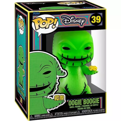 Funko Pop! Oogie Boogie #39 Blacklight Disney Vinyl Figure Box