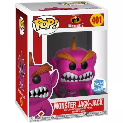 Funko Pop! Monster Jack-Jack #401 Disney Pixar Incredibles 2 Box