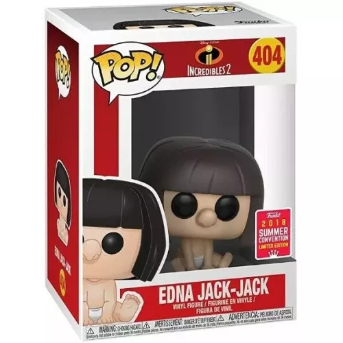 Funko Pop! Edna Jack-Jack #404 Disney Pixar Incredibles 2 Box