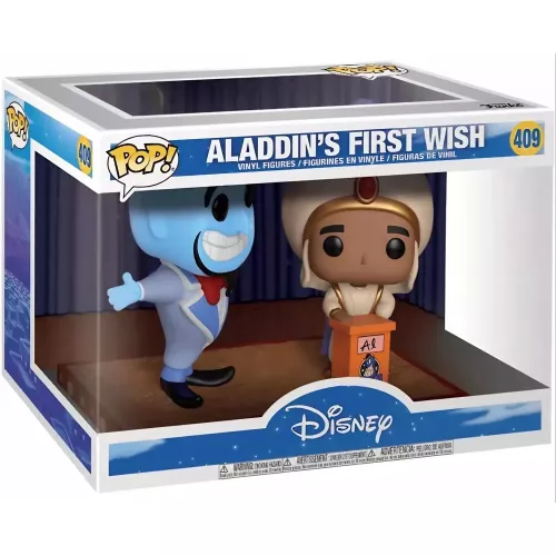 Funko Pop! Aladdin's First Wish #409 Disney Vinyl Figure Box