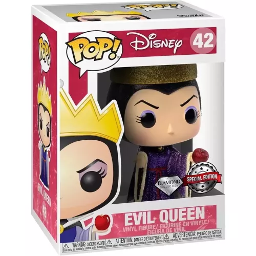 Funko Pop! Evil Queen #42 Diamond Collection Disney Box
