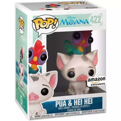 Funko Pop! Pua & Hei Hei #422 Disney Moana Vinyl Figure Box