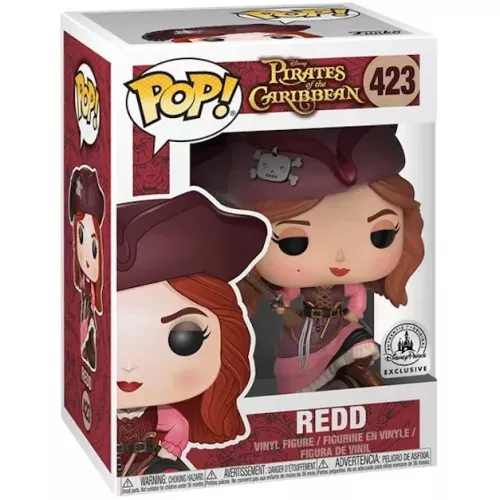 Funko Pop! Redd #423 Disney Pirates of the Caribbean Box