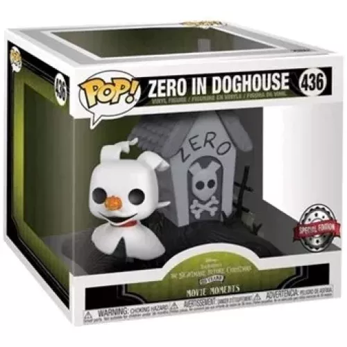 Funko Pop! Zero in Doghouse #436 Disney Tim Burton's The Nightmare Before Christmas 25 Years Box