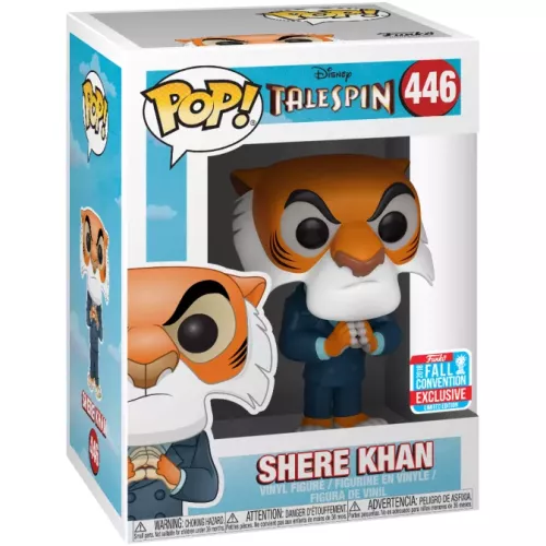 Funko Pop! Shere Khan #446 Hands Together Disney TaleSpin Box