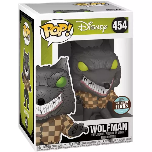 Funko Pop! Wolfman #454 Disney Vinyl Figure Box