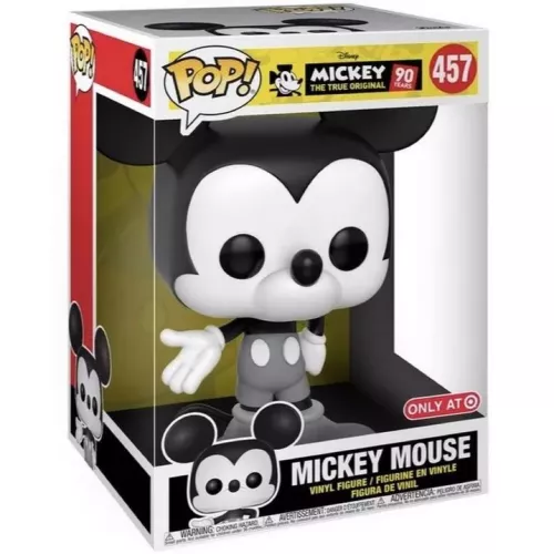 Funko Pop! Mickey Mouse #457 10 Inch Black and White Box