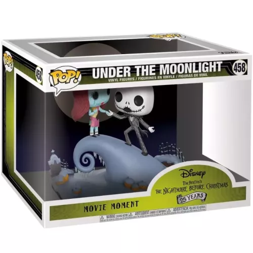 Funko Pop! Under the Moonlight #458 Disney Tim Burton's The Nightmare Before Christmas 25 Years Box