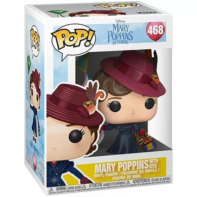 Mary Poppins with Kite Box