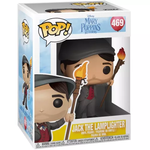 Funko Pop! Jack the Lamplighter #469 Dsney Mary Poppins Returns Box