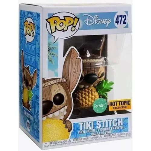 Funko Pop! Tiki Stitch #472 Scented Disney Vinyl Figure Box
