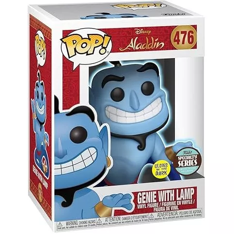 Genie with Lamp Box