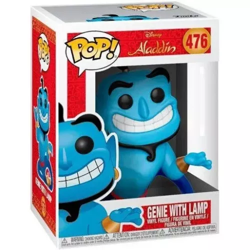 Funko Pop! Genie with Lamp #476 Disney Aladdin Vinyl Figure Box