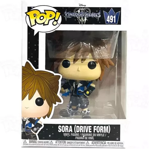 Funko Pop! Sora (Drive Form) #491 Disney Kingdom Hearts III Box