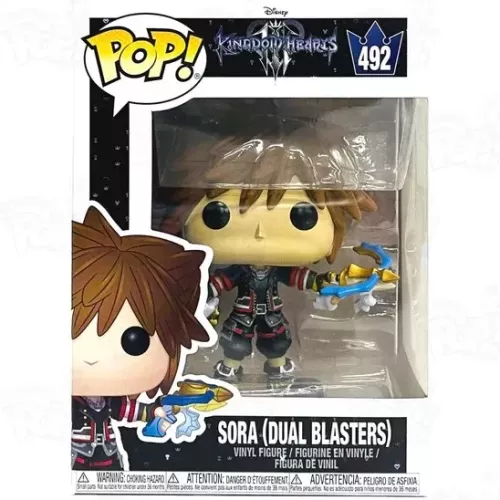 Funko Pop! Sora (Dual Blasters) #492 Disney Kingdom Hearts III Box