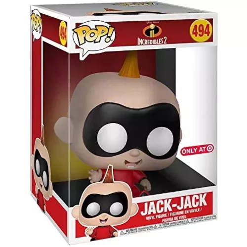 Funko Pop! Jack-Jack #494 10 Inch Disney Pixar Incredibles 2 Box
