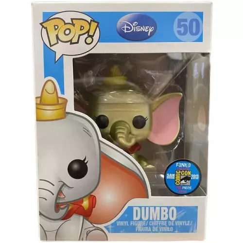 Funko Pop! Dumbo #50 Metallic Gold Disney Vinyl Figure Box