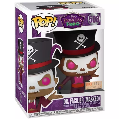 Funko Pop! Dr. Facilier (Masked) #508 Disney The Princess and the Frog Box