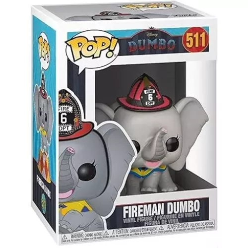 Funko Pop! Fireman Dumbo #511 Disney Dumbo Vinyl Figure Box