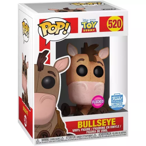 Funko Pop! Bullseye #520 Flocked Disney Pixar Toy Story Box