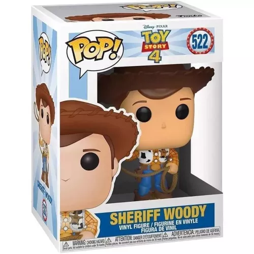 Funko Pop! Sheriff Woody #522 Disney Pixar Toy Story 4 Box