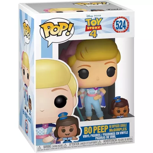 Funko Pop! Bo Peep W/Officer Giggle McDimples #524 Box
