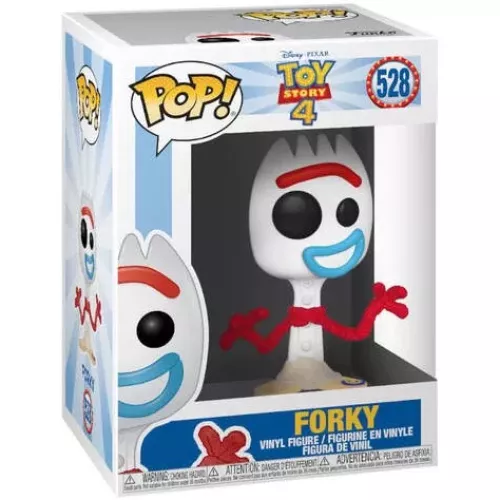 Funko Pop! Forky #528 Disney Pixar Toy Story 4 Vinyl Figure Box