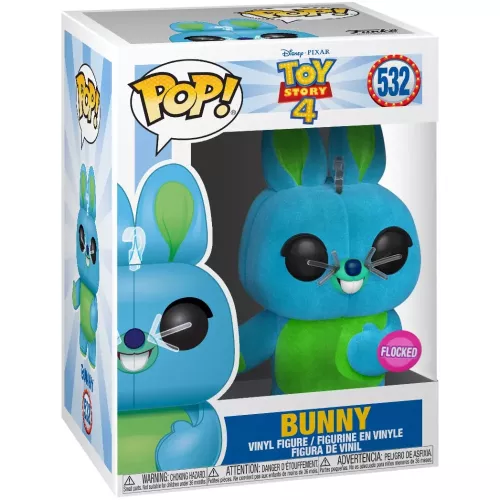 Funko Pop! Bunny #532 Flocked Disney Pixar Toy Story 4 Box