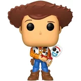 Sheriff Woody Holding Forky