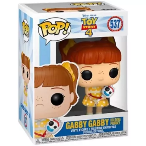 Funko Pop! Gabby Gabby Holding Forky #537 Disney Pixar Toy Story 4 Box