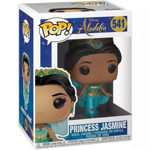 Funko Pop! Princess Jasmine #541 Disney Aladdin Vinyl Figure Box