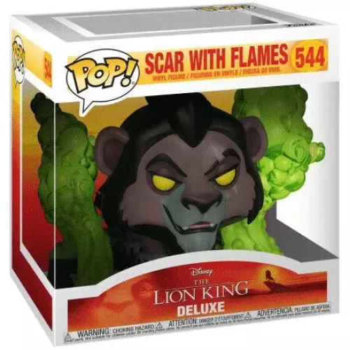 Funko Pop! Scar with Flames #544 Disney The Lion King Box