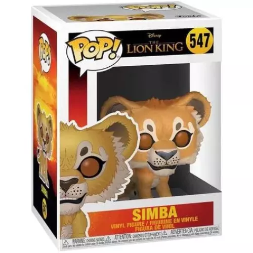Funko Pop! Simba #547 Disney The Lion King Vinyl Figure Box