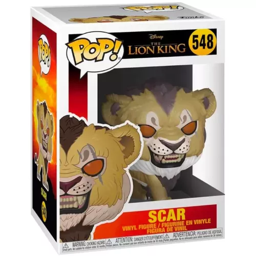 Funko Pop! Scar #548 Disney The Lion King Vinyl Figure Box