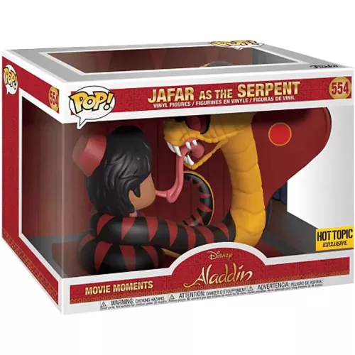 Funko Pop! Jafar as the Serpent #554 Disney Aladdin Box