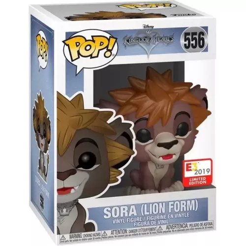 Funko Pop! Sora (Lion Form) #556 Disney Kingdom Hearts Box