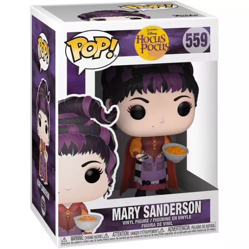 Funko Pop! Mary Sanderson #559 with Cheetos From the Movie Disney Hocus Pocus Box