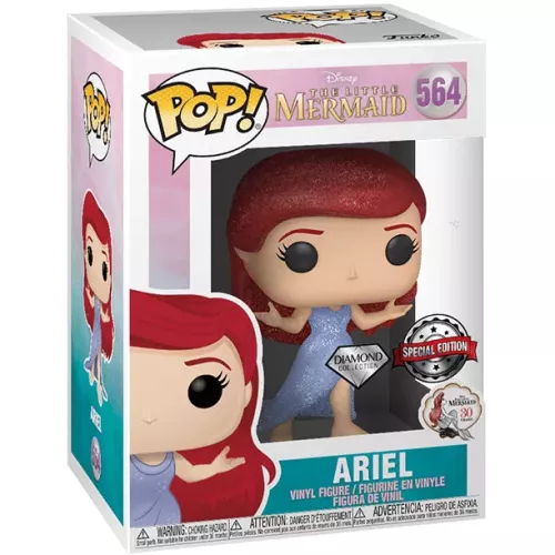 Funko Pop! Ariel #564 Diamond Collection Disney The Little Mermaid Box