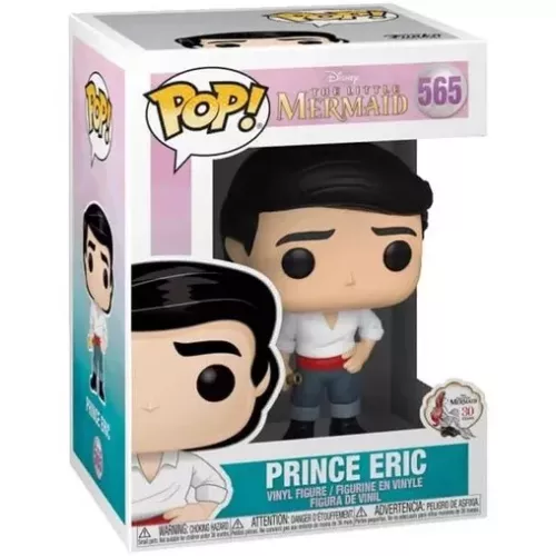 Funko Pop! Prince Eric #565 Disney The Little Mermaid Box