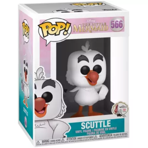 Funko Pop! Scuttle #566 Disney The Little Mermaid Vinyl Figure Box
