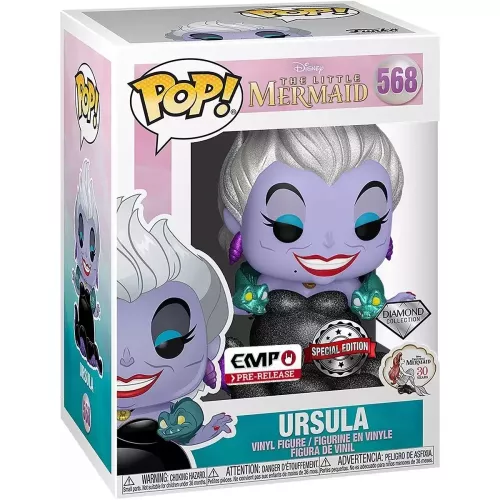 Funko Pop! Ursula #568 with Eels Diamond Collection Box