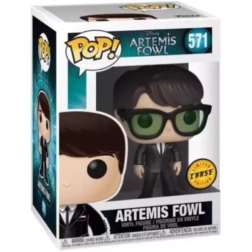 Funko Pop! Artemis Fowl #571 with Glasses Chase Disney Artemis Fowl Box