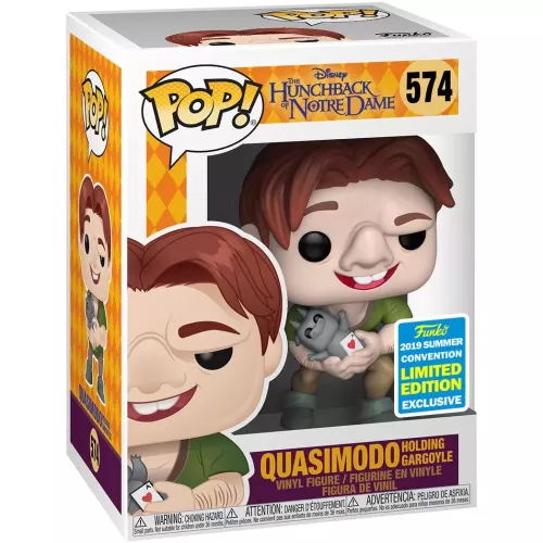 Funko Pop! Quasimodo Holding Gargoyle #574 Disney The Hunchback of Notre Dame Box