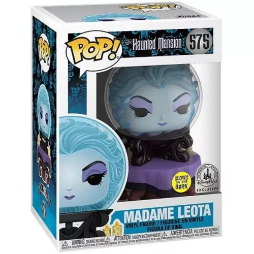 Funko Pop! Madame Leota #575 Glows in the Dark The Haunted Mansion Box