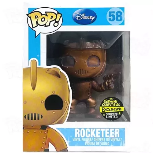 Funko Pop! Rocketeer #58 Patina Disney Vinyl Figure Box
