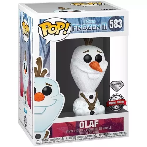 Funko Pop! Olaf #583 Diamond Collection Disney Frozen II Box