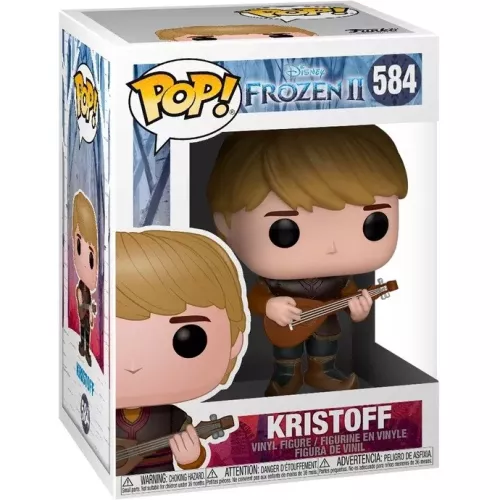 Funko Pop! Kristoff #584 with Guitar Disney Frozen II Box