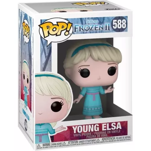 Funko Pop! Young Elsa #588 Disney Frozen II Vinyl Figure Box